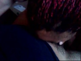 Amateur blowjob from a black girl